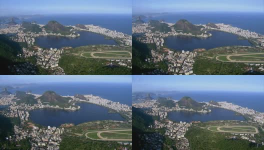 巴西里约热内卢鸟瞰图高清在线视频素材下载