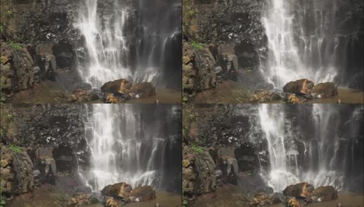 普林布鲁克国家公园普林布鲁克瀑布的底部高清在线视频素材下载