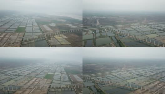 在中国西部的陕西省，新建的高速公路上几乎没有汽车高清在线视频素材下载