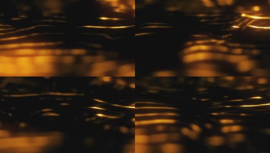 金弦反射抽象背景高清在线视频素材下载
