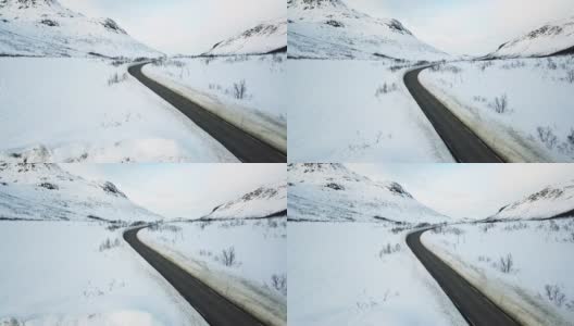 挪威风景路线——挪威的北部高清在线视频素材下载