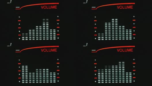音乐均衡器高清在线视频素材下载