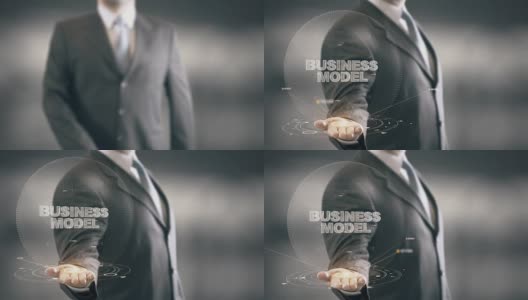 商业模式与全息商业概念高清在线视频素材下载