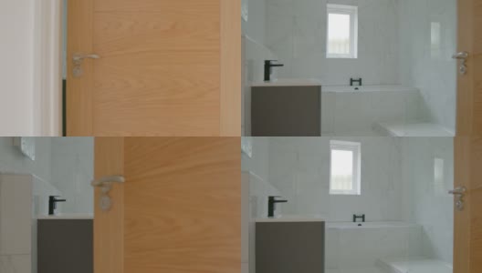 新装修的浴室高清在线视频素材下载