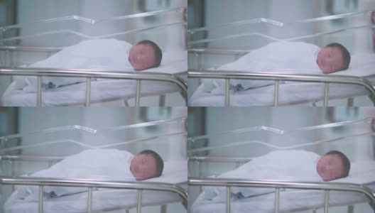 新出生的婴儿。高清在线视频素材下载