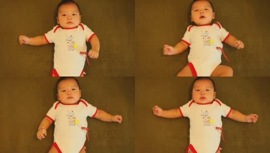 three month asian baby,asian infant高清在线视频素材下载