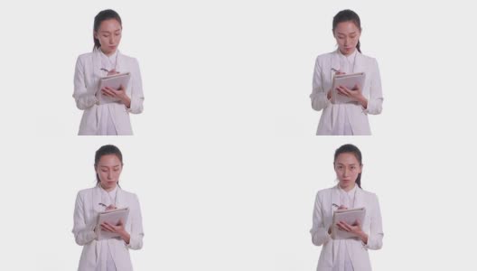 年轻的亚洲女商人高清在线视频素材下载