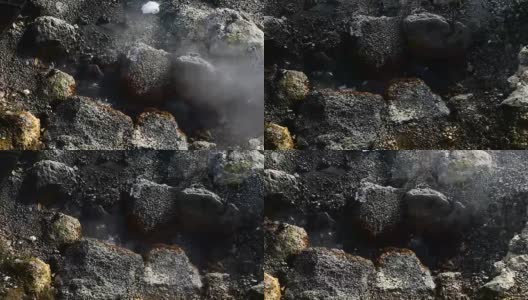 冰岛间歇泉喷发高清在线视频素材下载