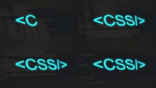 信息技术编程语言文本- CSS高清在线视频素材下载