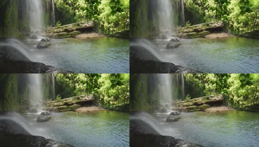 安塔利亚的库尔苏鲁瀑布高清在线视频素材下载