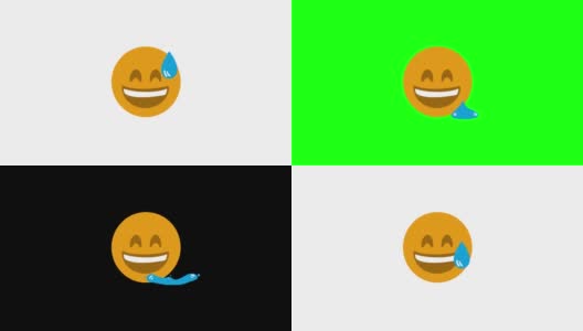 emoji担心4 k高清在线视频素材下载