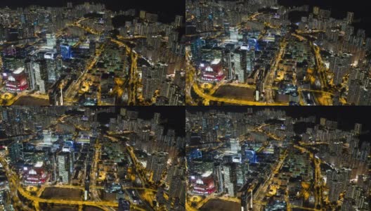 香港九龙湾鸟瞰图高清在线视频素材下载