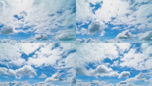 天空和移动的云高清在线视频素材下载