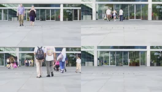 Wonderlust - City Breaks: 4K - Time lapse:一群人走在路上。zoomin风格。高清在线视频素材下载
