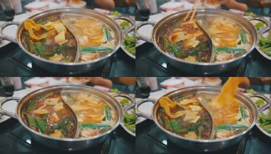 概念火锅亚洲美食高清在线视频素材下载
