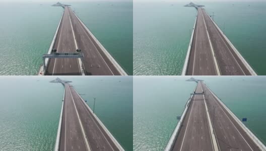 香港港珠澳大桥高清在线视频素材下载
