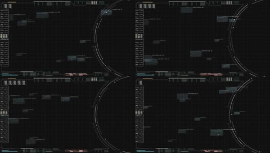 高科技用户界面抬头显示高清在线视频素材下载