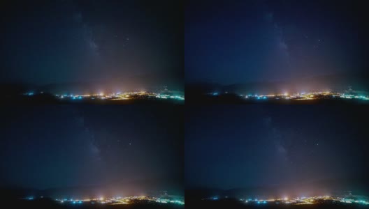 中国四川甘孜的银河高清在线视频素材下载