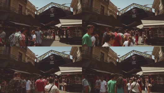 巴塞罗那的Boqueria市场高清在线视频素材下载