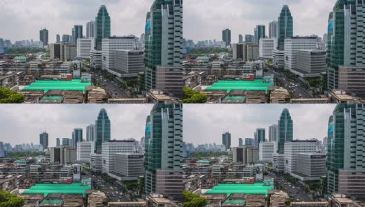 曼谷市中心高清在线视频素材下载