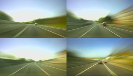 《高速公路行车延时》4k高清在线视频素材下载