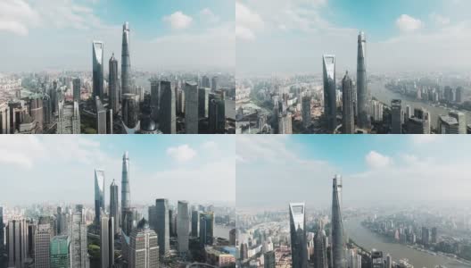 上海现代都市景观高清在线视频素材下载