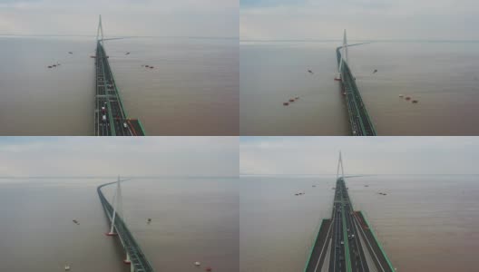 桥在海高清在线视频素材下载