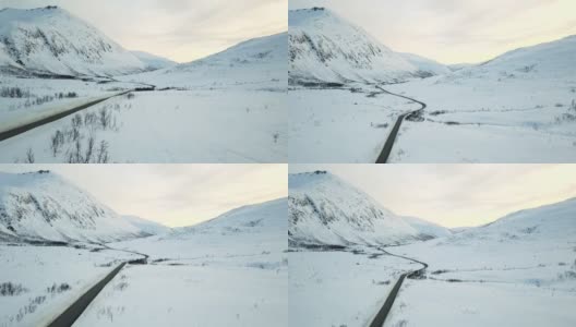 挪威风景路线——挪威的北部高清在线视频素材下载