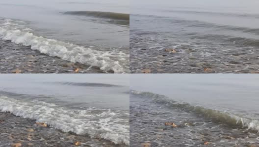 青海湖波浪高清在线视频素材下载
