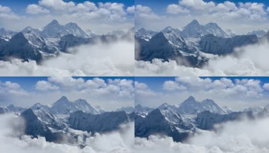 珠穆朗玛峰高清在线视频素材下载