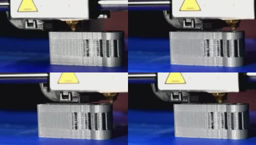 3 d打印工作高清在线视频素材下载