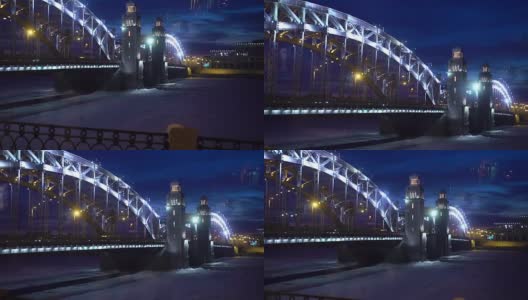 城市里的老式桥高清在线视频素材下载