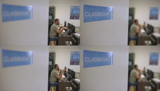 教室里的老师高清在线视频素材下载