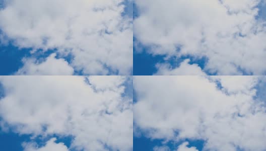 气象观测的概念，气象学——天空中云的形成。副本的空间。高清在线视频素材下载