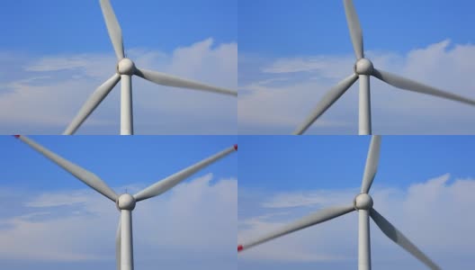 中国桂林资源风力发电厂高清在线视频素材下载