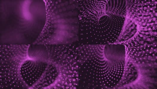 紫色漩涡的焦点高清在线视频素材下载