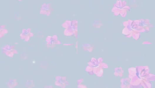 粉红色花的背景高清在线视频素材下载
