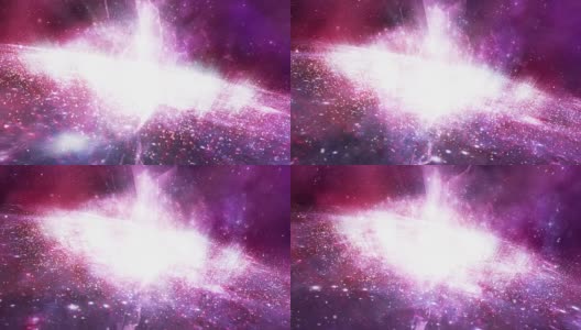 深空星系与恒星高清在线视频素材下载