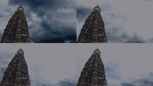印度教寺庙的历史高清在线视频素材下载