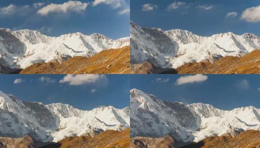 卓奥友山，喜马拉雅山，尼泊尔。高清在线视频素材下载