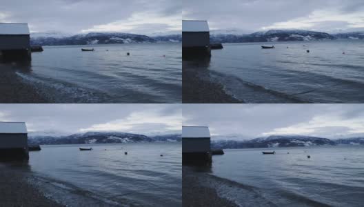 挪威的风景和景观:哈当泽峡湾地区高清在线视频素材下载