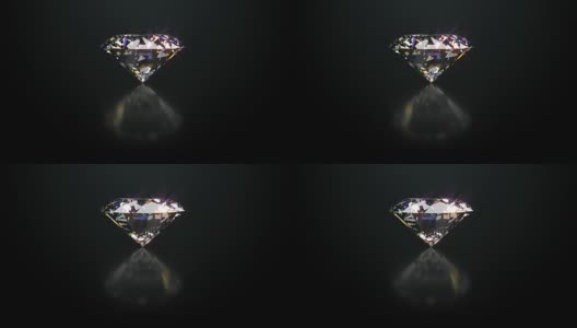 闪亮美丽的钻石无缝动画高清在线视频素材下载