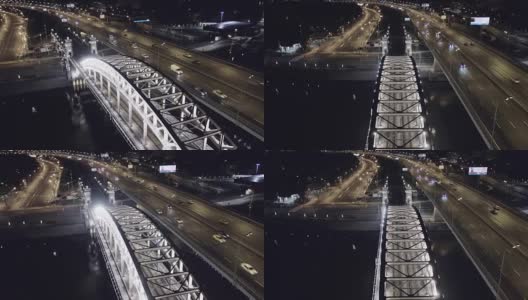 卢日尼基地铁桥高清在线视频素材下载