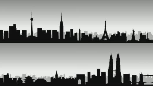 Loopable世界城市高清在线视频素材下载