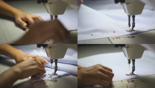 缝纫机高清在线视频素材下载