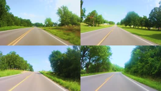锡达利亚，密苏里州，驾驶B-Roll高清在线视频素材下载