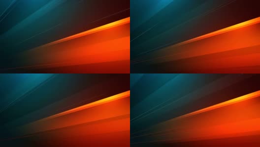 4k抽象简约背景(橙色，蓝色/绿色)-循环高清在线视频素材下载