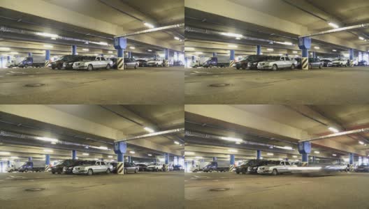 停车间隔拍摄高清在线视频素材下载