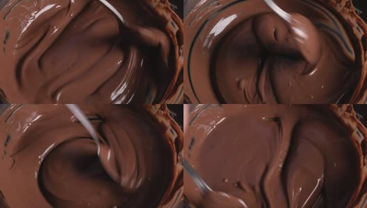 制作巧克力-巧克力生产，巧克力工厂，糖果巧克力生产高清在线视频素材下载