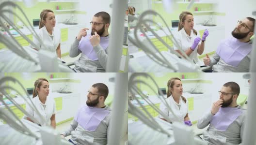 牙医的积极氛围高清在线视频素材下载